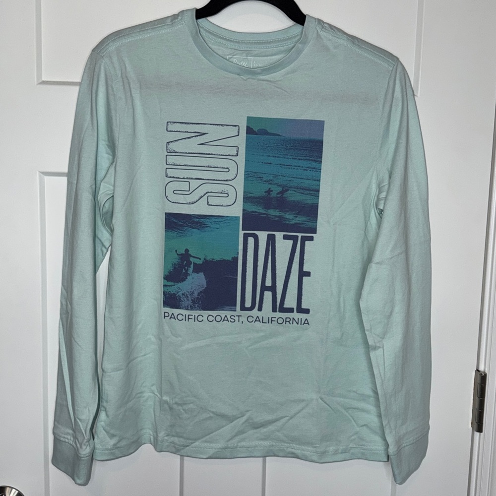 NWOT Bixby Nomad Sun Daze Long Sleeve Tee - 12/14